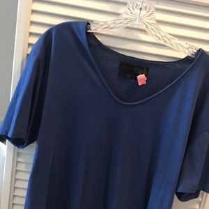 Zara v neck tshirt luxury deluxe cotton XL man